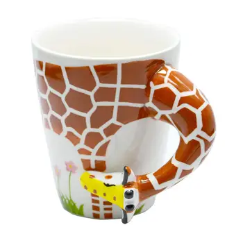 

400ml(13.5 Oz) animal mug Cute Creative Cat Milk Coffee Mug Water Glass Mug Cup Tea Cup Cartoon Kitty Home Office Cup For Fruit