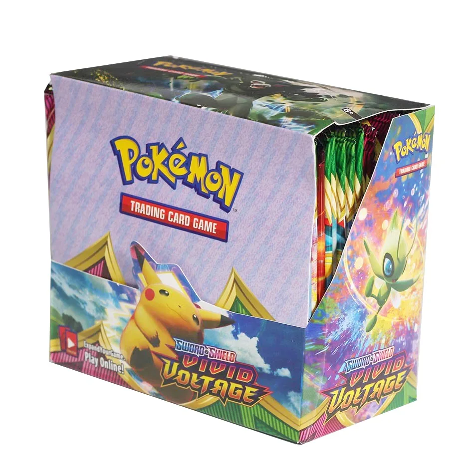 Toys Pokemon TCG Vivid Voltage Booster Box *36 Packs *SEALED* Available