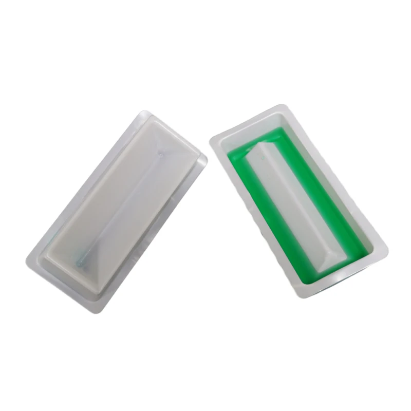 10 Pcs Lab Reagent Reservoir 55ml PP Disposable Solution Basins Sterilization Individual Packaging Reagent Tank Medical Supplies