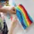Подсолнух лошадь панда любовь дельфины Ковер Вышивка Подушка Knoop Pakket Рукоделие Набор Защелка Крюк Подушка Кнопка Пакет Декор