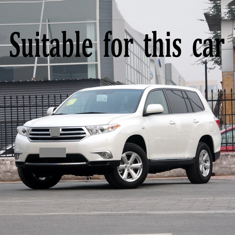 2 шт. для Toyota Highlander 2012- Светодиодный дневной ходовой светильник DRL Автомобильная противотуманная фара 6000K белый светильник желтый светильник