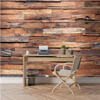 

ShineHome-Photo Wallpaper 3d Mural Wallpapers for Living Room Wall Papers Home Deor Art Wood Pattern Bedroom TV Bar Murals Rolls