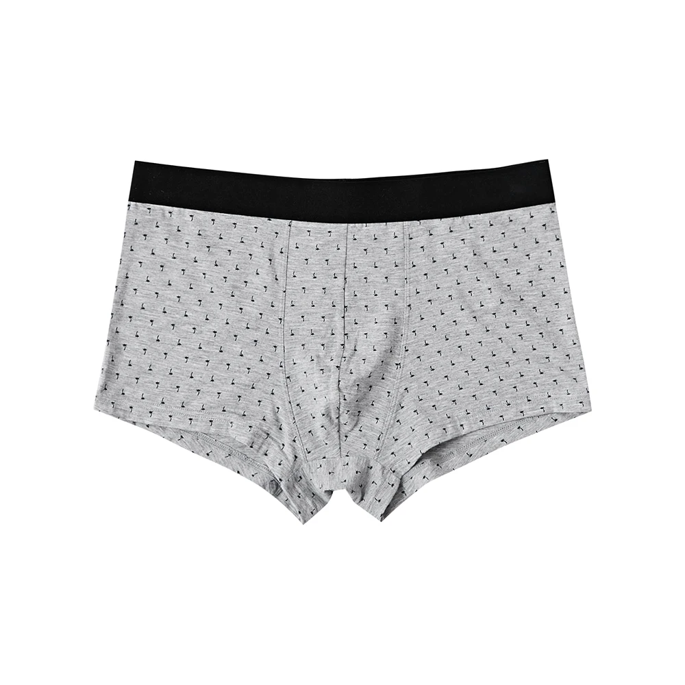 Goedkoop Metersbonwe Boxer Tieners Mannelijke Ondergoed Mannen Modale Mannelijke Slipje Ondergoed Comfortabele Boxer Homewear Print Cuecas 265291