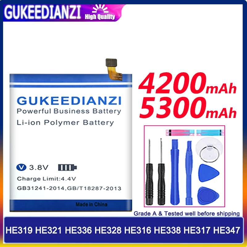 Аккумулятор для мобильного телефона Nokia 2 3 5 6 7 Plus 8 батарея HE319 HE321 HE336 HE328 HE316 HE338 HE317