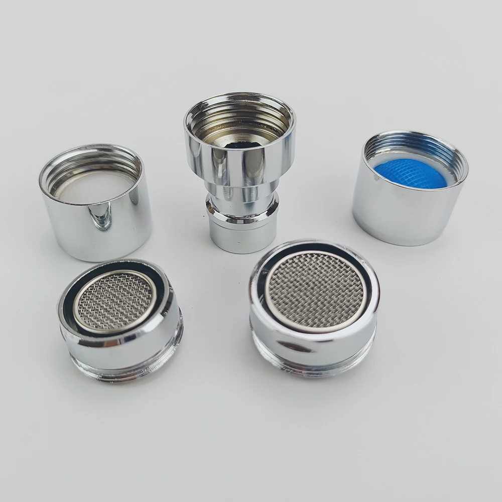 Faucet aerator, Brass faucet aerator, for mixer, chrome plated, M24*1 M22 M18 M20, filter water outlet tap splash accessories, M28 M24 M22