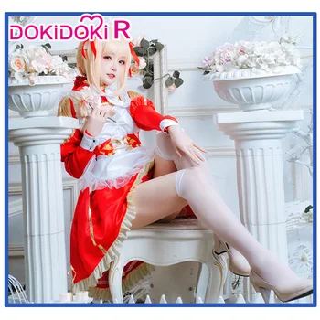 

DokiDoki-R Fate/EXTRA Cosplay Nero Claudius Maid Dress Costume Women Nero Cosplay Fate/EXTRA Costume Girls Cute Dresses Costume