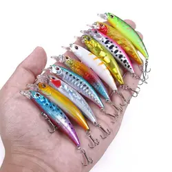 Japan Design Tackle Outdoor Crankbaits Minnow Lures Fish Hooks Winter Fishing Sinking Minnow Baits