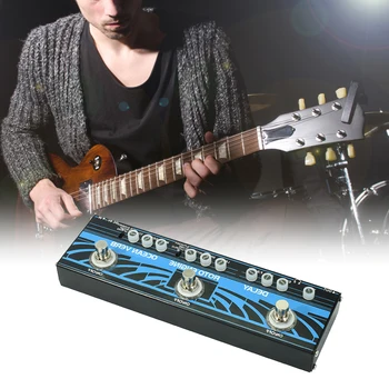 

Lang Yun Rowin Musical Instrument Electric Guitar Delay + Reverb + Peripheral Three-in-one Integrated Effects