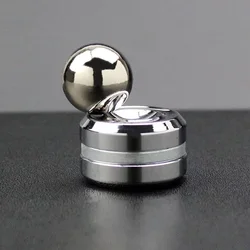 Jouet de bureau en métal anti Stress pour adulte, décompression, hypnose, gyroscope rotatif, Spinner rond, cadeau pour enfant 