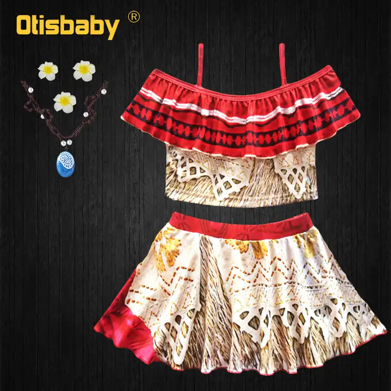 moana 2 piece bathing suit