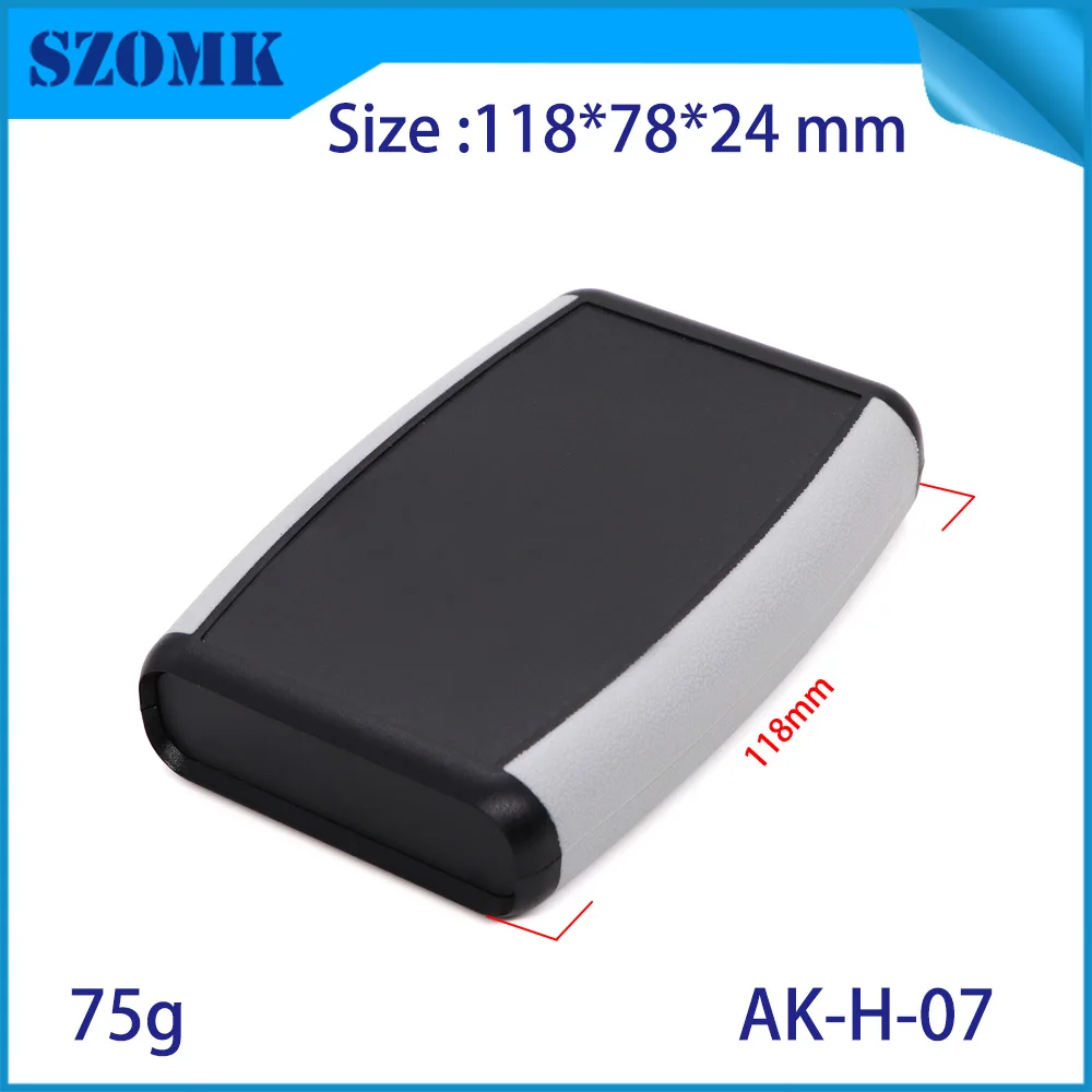 1Piece 118*78*24mm abs plastic enclosure electronics plastic case portable handheld control box project housing case electronic enclosure case electrical box