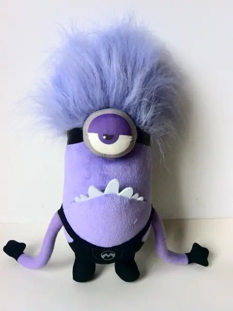Despicable Me The same purple little yellow man plush doll fun cute anime plush toys children stuffed birthday gifts