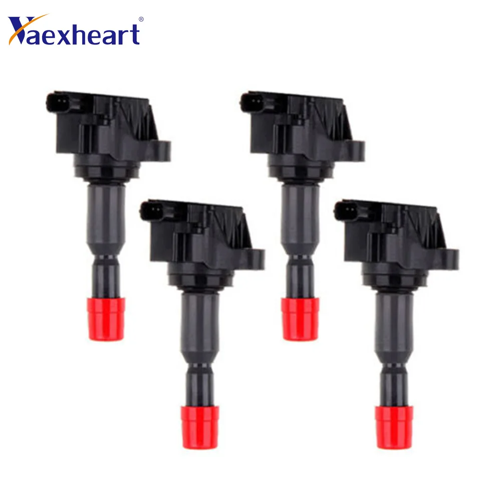 4X катушка зажигания 30520-PWC-003 30520-PWC-S01 30520-PWC-013 CM11-110 CM11110 для HONDA AIRWAVE FIT II JAZZ 1.3L 1.5L 2002-2008
