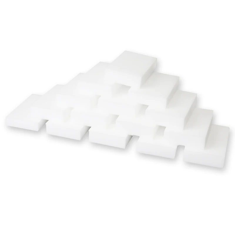 

100pcs 100*60*20mm White Melamine Sponge Magic Sponge Eraser For Kitchen Office Bathroom Clean Accessory/Dish Cleaning Nano