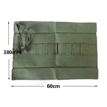 

Garden Repair Tool Pliers Scissors Canvas Tools Storage Bags Army Green Bonsai Storage Package Roll Bag