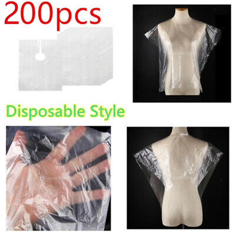 

Capes Cloth Gowns Cape Gown Styling Disposable 200x Hair Cutting Barber Shop