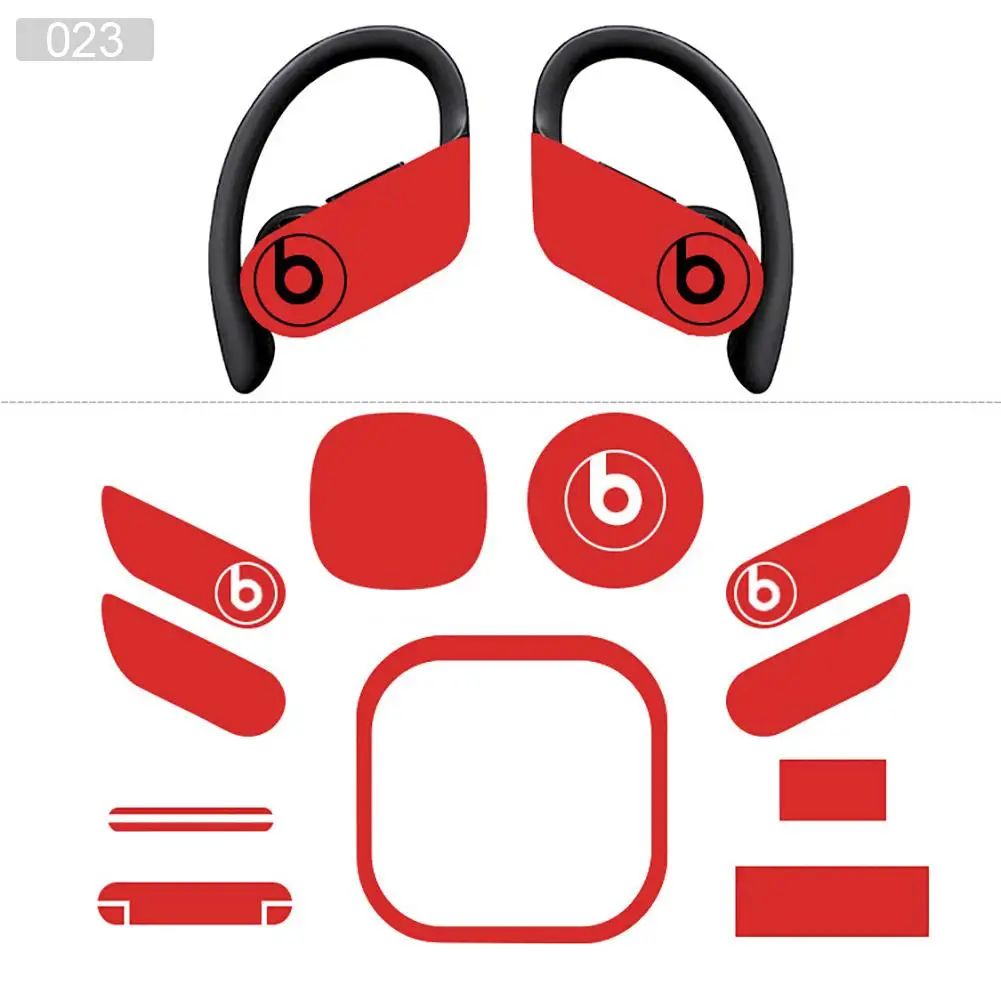 Наклейка для Beats Powerbeats Pro Защитная декоративная гарнитура индивидуальная модная Защитная пленка для Apple Beats PowerbeatsPro