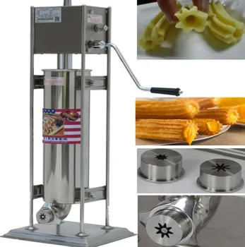 

CE 5L Stainless Steel Commercial Manual Spanish Churro Maker Doughnut Machine