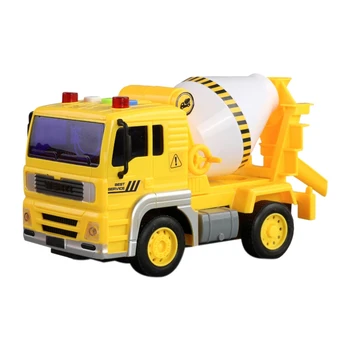 

WENYI Cement Mixer Toy Boy Inertial Concrete Dump Truck Simulation Engineering Vehicle Model