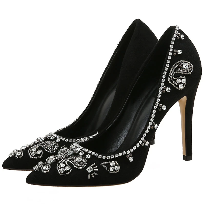 jeweled stilettos