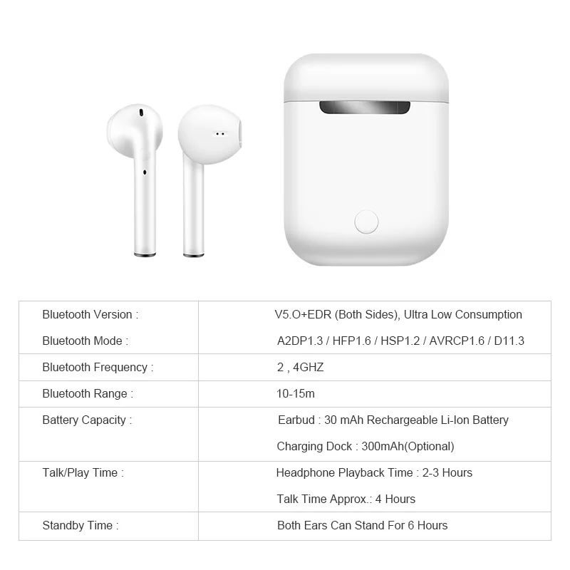 i11 TWS Wireless Stereo Bluetooth Earphones Earbuds Air Headset Sports Earphone earpieces for iPhone Android PK i7 i9s i10 i12 (3)