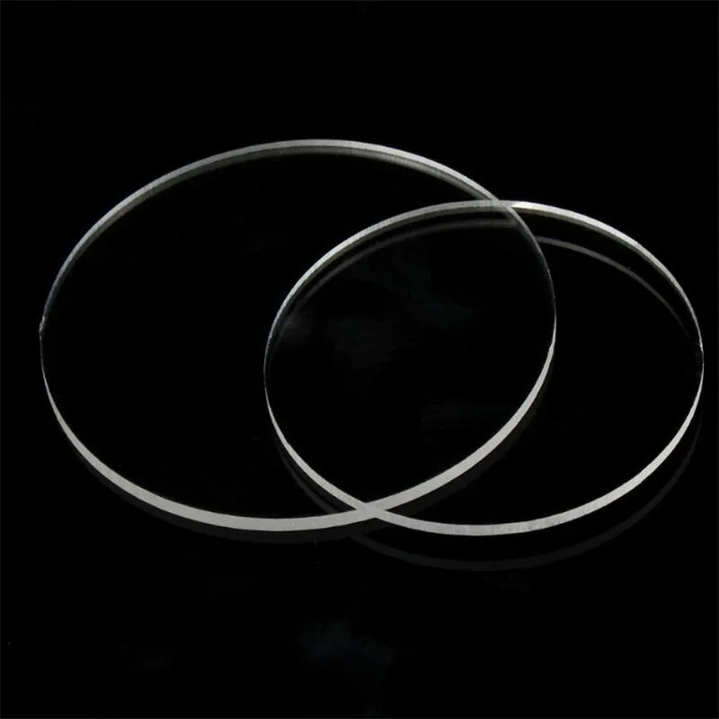 5Pcs/Lot 12cm 14cm 15cm 18cm  20cm Round Plexiglass Transparent Clear Plastic Sheet acrylic board Round Organic Glass Polymethyl