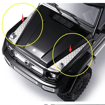 

Rc Crawler Toy Car Parts Body Shell Metal Antiskid Plate Kits For 1/10 Scale Remote Control Car Traxxass TRX6 G63 TRX4 G500