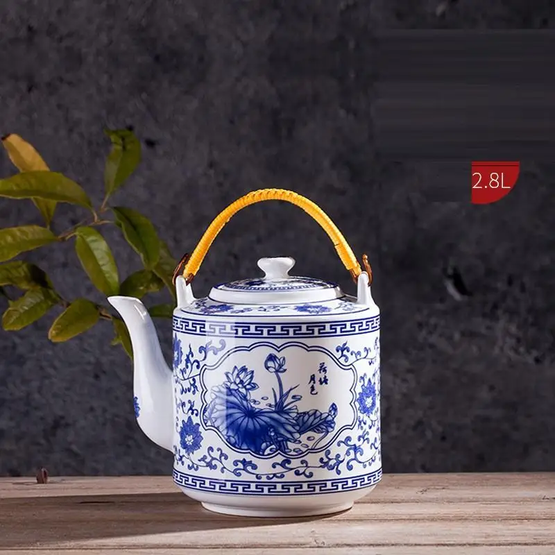 Version B Для ресторана Wasserkoche Bollitore бутылка для воды инструмент для чайника Традиционный набор Teiera Theepot De Te Tetera китайский чайник - Цвет: Version B