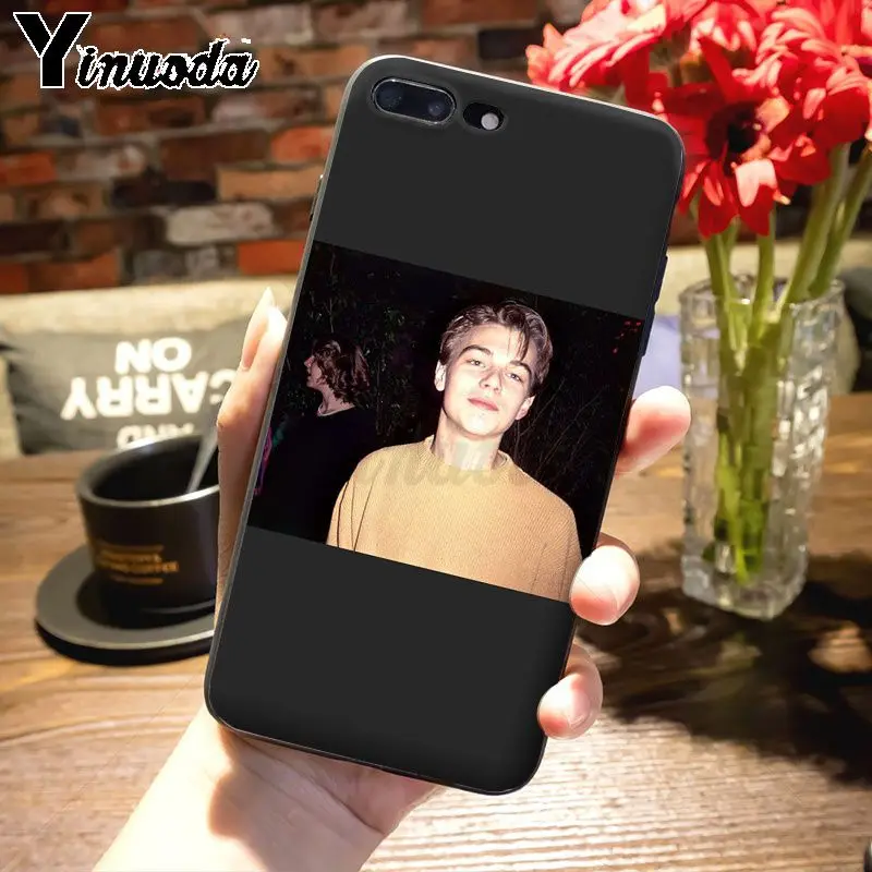 Yinuoda Leonardo DiCaprio young Super Star Топ детальный чехол для телефона для iPhone 7plus 6S 7 8 8Plus X xs max xr 5S 11pro чехол