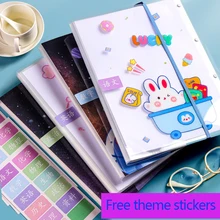 

A3 Cartoon Test Paper Storage Bag Folder Transparent Insert Information Book Document Bag Drawing Paper Storage Office Supplies