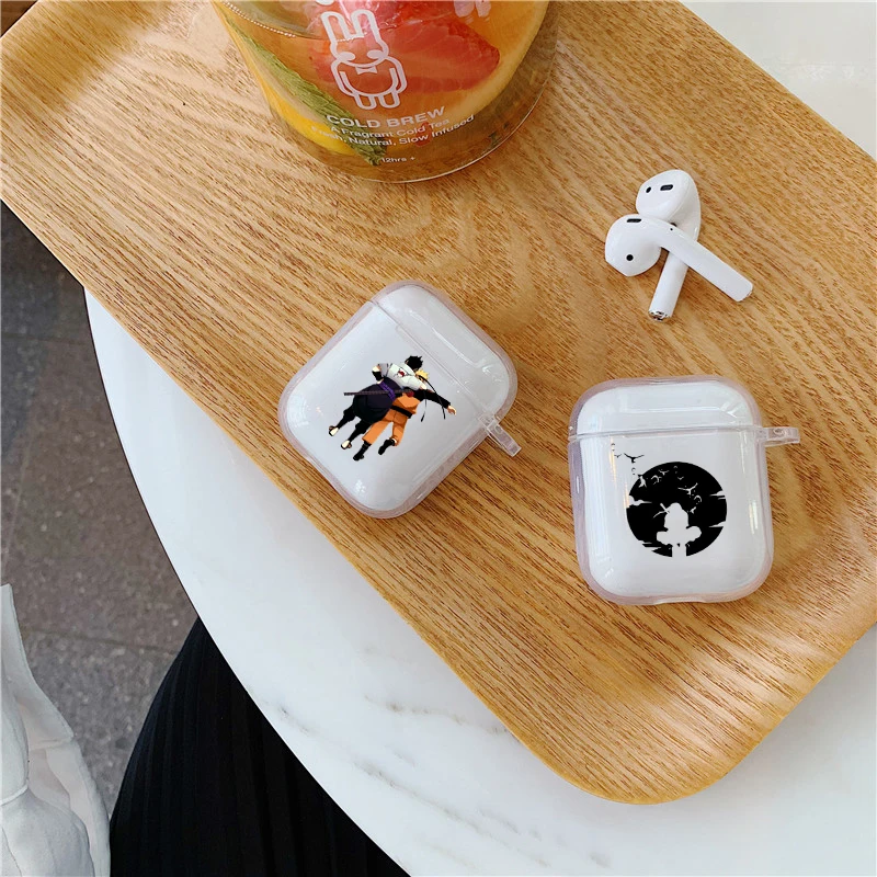 Ретро аниме милый мультфильм японское Наруто сасуке ниндзя для Airpod чехол Airpods 2 в 1