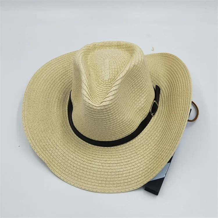 Summer Beach Sun Hat Fashion Large Size Cap New Style Foldable Men Macrocephaly Straw Hat Topee Men's