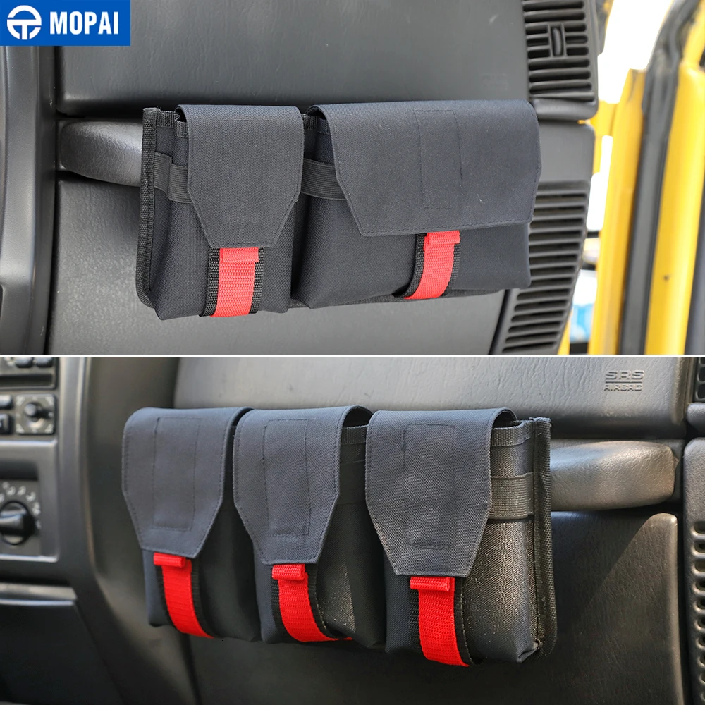 MOPAI укладка для Jeep Wrangler JK JL TJ 1997+ автомобильная сумка для хранения с ручкой, аксессуары для Jeep Wrangler