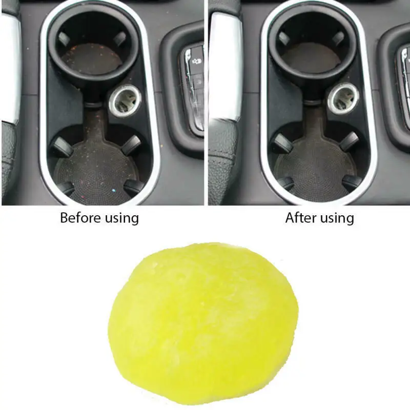 Car Cleaning Soft Gel Glue Clean Dust Remover Dust Dirt Panel Air Vent Outlet Multi Purpose RV Parts Accessories