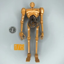 

For Fans Collection 1/12th 3ATOYS Bowel Robot Model For 6inch Body Accessories