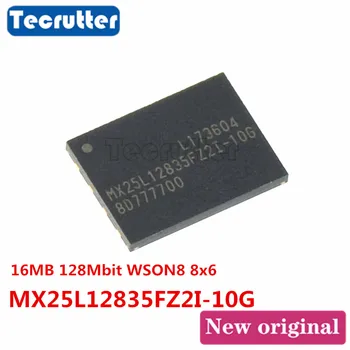 

10PCS MX25L12835FZ2I-10G 25L12835FZ2I-10G WSON8 8x6 16MB 128Mbit SPI NOR FLASH
