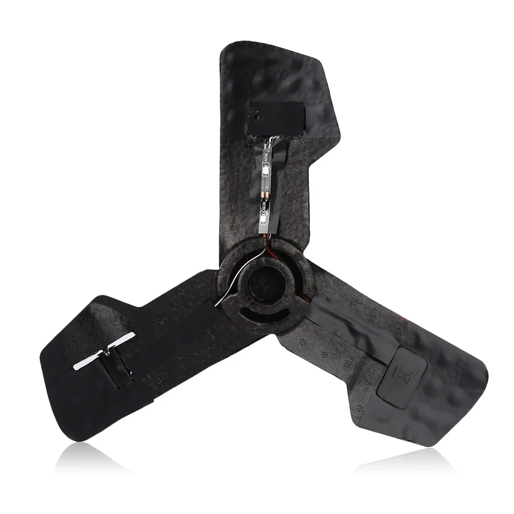 2,4 г UFO Бумеранг самолет креативный мини-Дрон RC Квадрокоптер с дистанционным управлением игрушка перезаряжаемая вспышка светильник