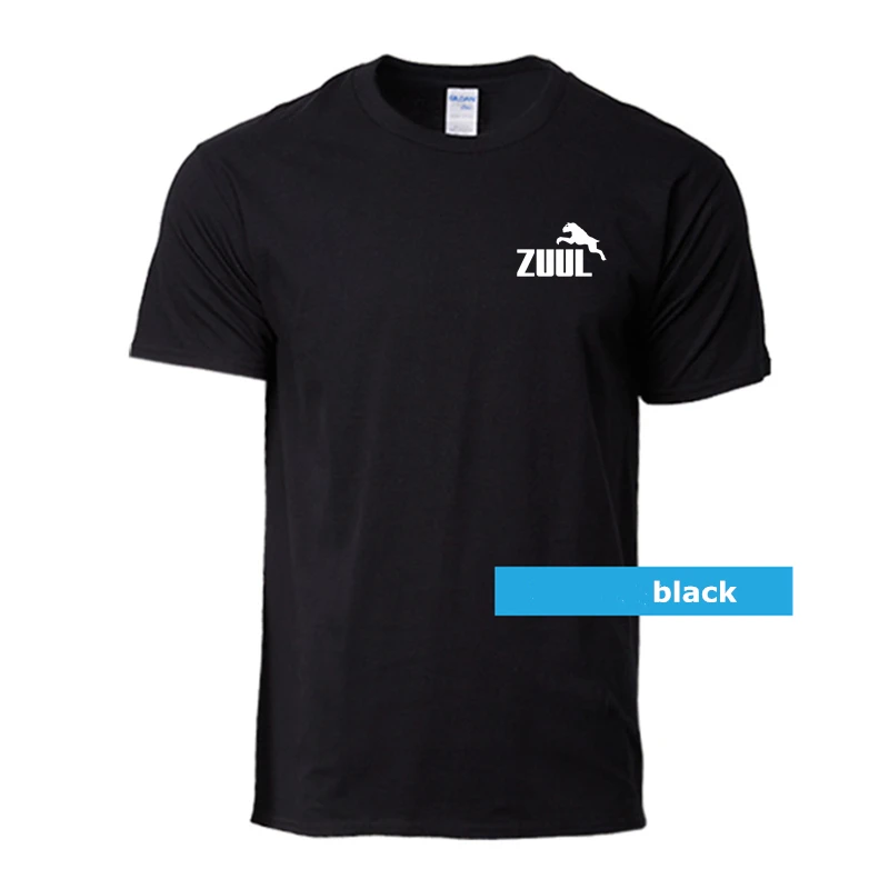 

Mens T Shirt Round neck 2019 Summer Fashion ZUUL ATHLETICS T-Shirt Male Tops cotton Print boys tshirt black high quality Plus