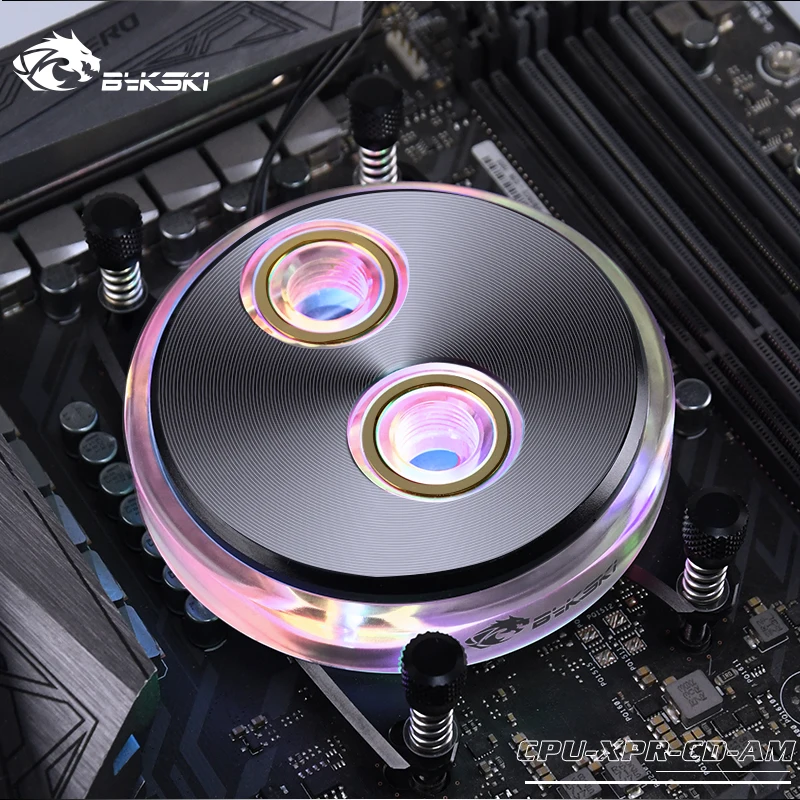  BYKSKI CPU Wasser Block verwenden für AMD RYZEN3000 Ryzen AM3/AM3 +/AM4 1950X TR4 X399 X570 CPU was