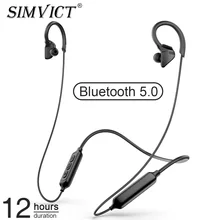 Simvict шейные Bluetooth наушники беспроводные наушники игровая гарнитура спортивные наушники с микрофоном для iPhone samsung наушники телефоны