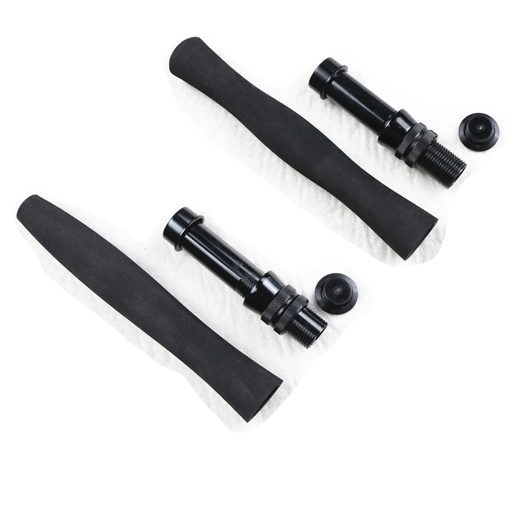 Long EVA Foam Fishing Rod Handle Grip with Reel Seat for Fly Rods, 2 Models