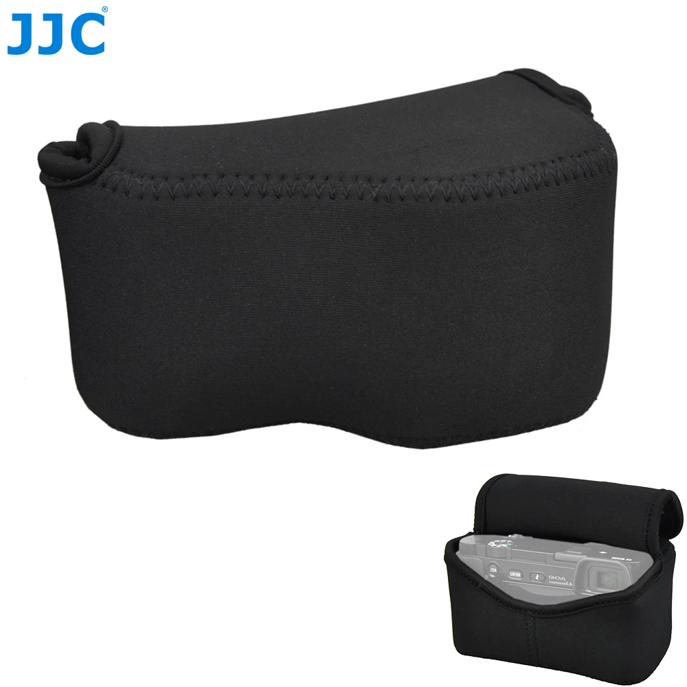 JJC Mirrorless Camera Case Soft Pouch Neoprene Bag for Canon PowerShot