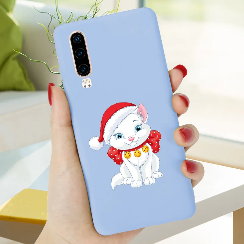 Яркий Рождественский чехол для huawei P20 Lite P30 P10 P9 P8 mate 20 Lite Pro P smart Plus Y6 Y5 Prime Nova 3i чехол - Цвет: A10