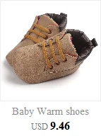 Зимняя обувь для мальчиков и девочек; детская кожаная повседневная обувь для путешествий; модные теплые толстые ботинки на плоской подошве; нескользящие ботинки для малышей; Новое поступление; S