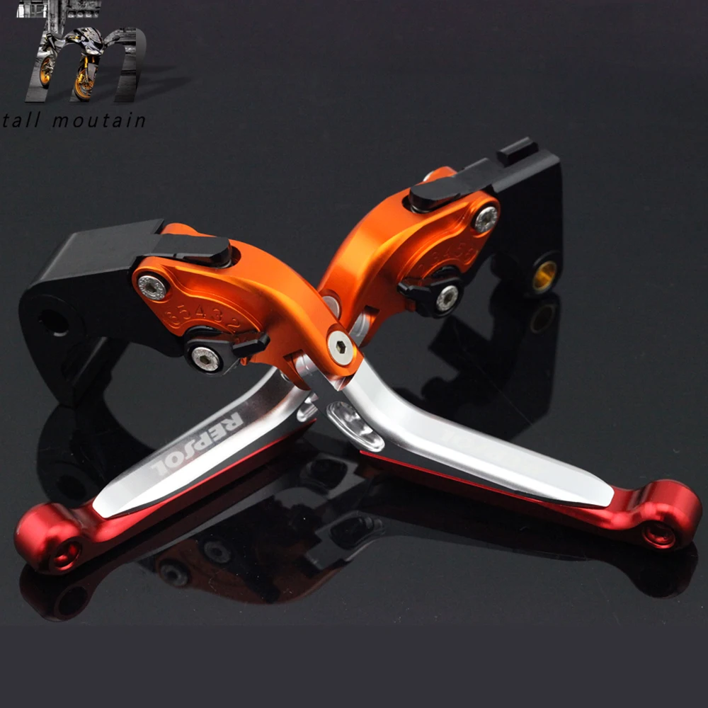 Тормозной рычаг сцепления для HONDA CBR1000RR 2004- CBR600RR 2003- CBR RR аксессуары для мотоциклов складной выдвижной логотип REPSOL - Цвет: CBR600RR 2003-2006