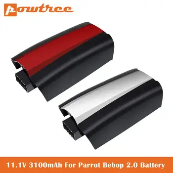 

11.1V 4000mAh Li-Polymer Battery Large Capacity for Parrot Bebop 2 RC Drone Battery Rechargeable Battery Parts