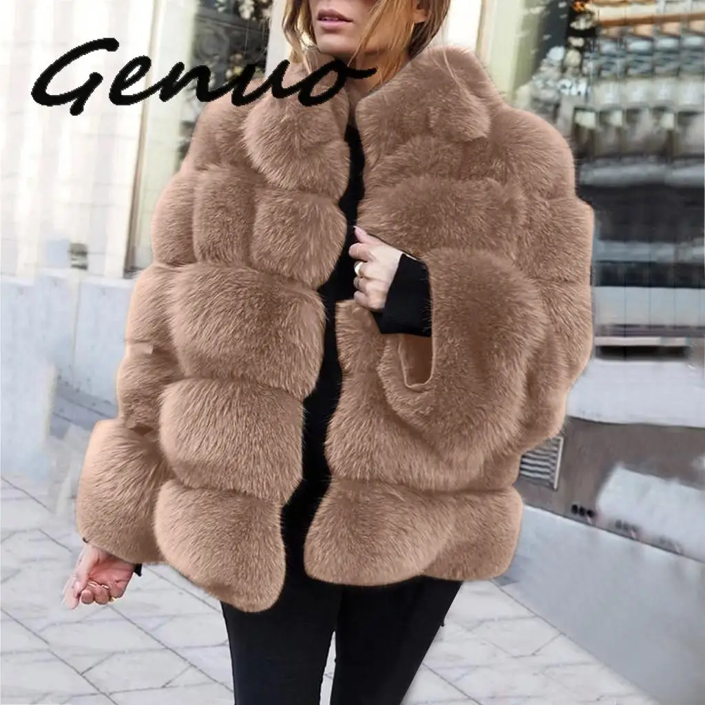 Plus size plush coat Clearance