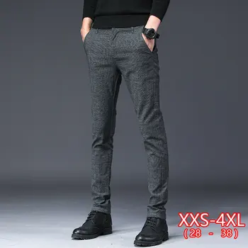 

Men New Design Slim Men's Casual Pants Slim Pant Straight Trousers Male Fashion Stretch Business Men Size 28-38