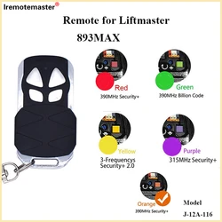 Mais novo liftmaster 893max controle remoto substituição abridor de porta da garagem