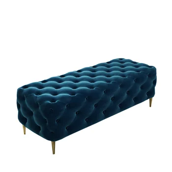 

Clothing store fitting room rest stool living room home ins Nordic net red stool light luxury foot stool